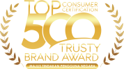 Top 500 Consumer Certification Brand Award